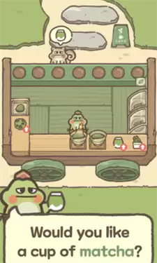 青蛙抹茶咖啡馆