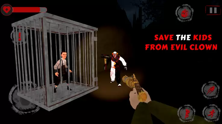 可怕的小丑恐怖之夜