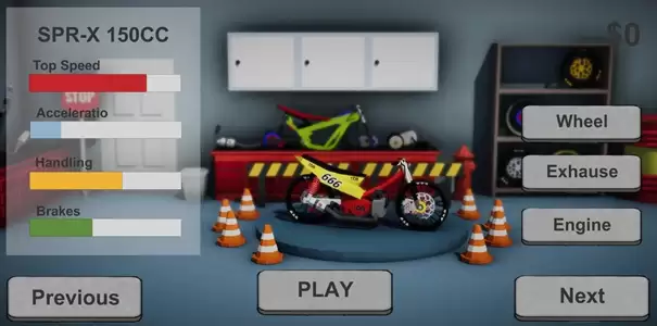 改装摩托车极速赛