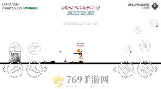 火柴人战争鲜血打击