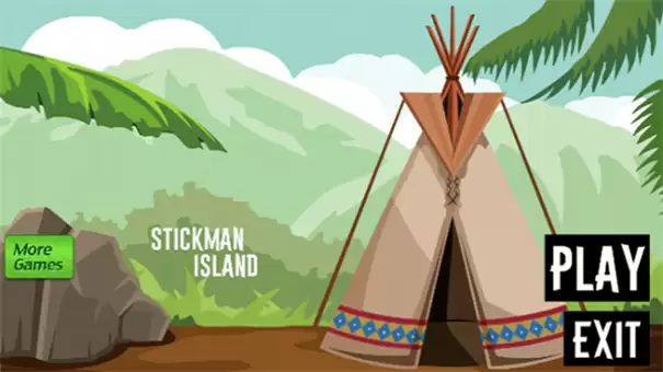 火柴人逃离岛屿