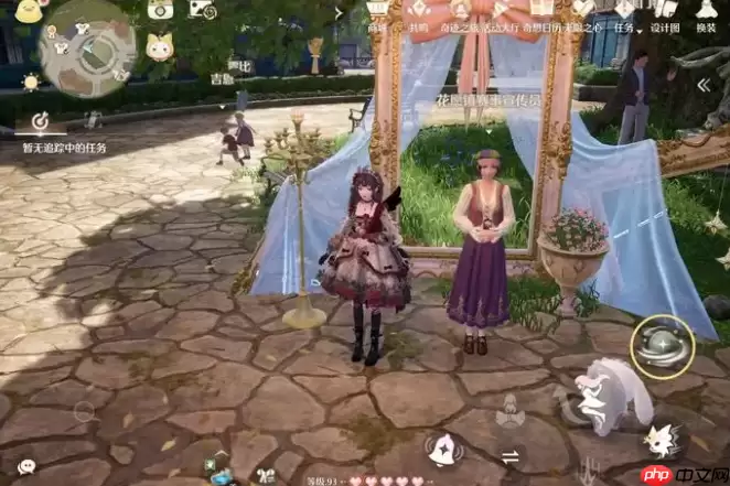 无限暖暖敲下纪念之章大许愿广场位置