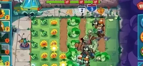 《植物大战僵尸3》吞噬塔实战示意图