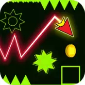 波浪冲刺几何箭头正版下载