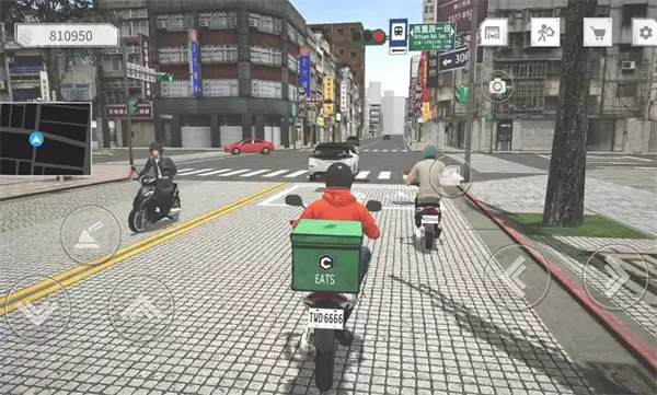 台湾赛车竞速外卖员模拟