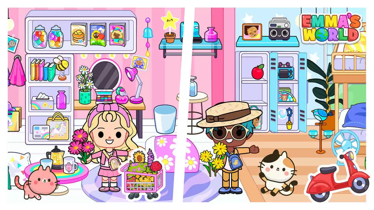 艾玛的世界小镇与家庭