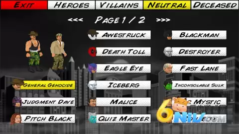 超级城市英雄卡