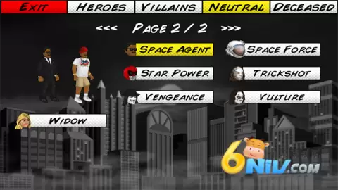 超级城市英雄卡