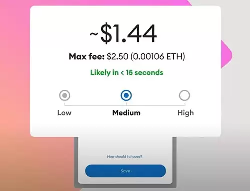 MetaMask优先费与Gas设置弹窗界面