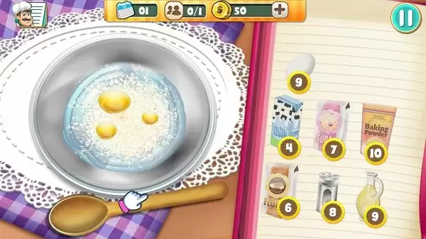 模拟蛋糕店内置菜单下载