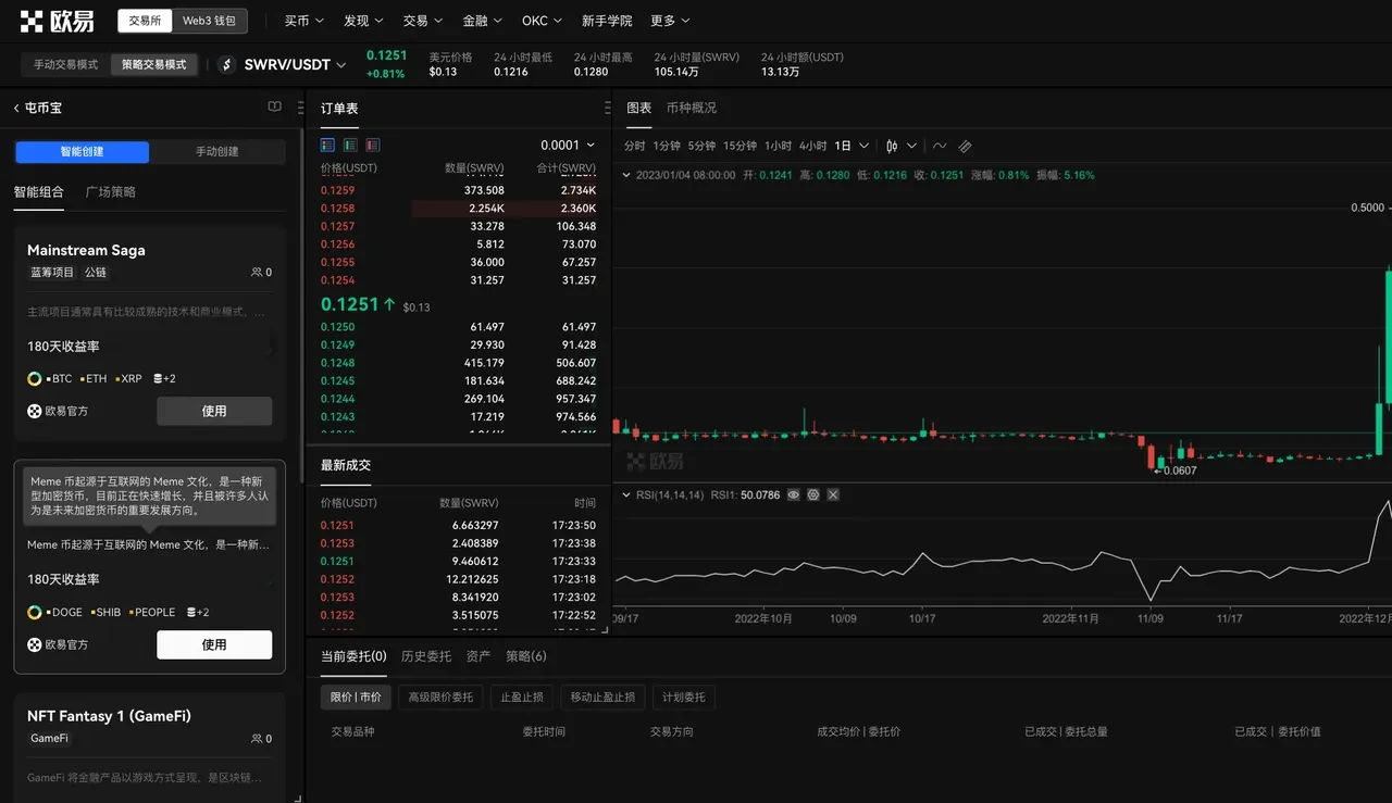 欧易策略工具新手教学:如何使用OKX的策略工具进行策略交易？