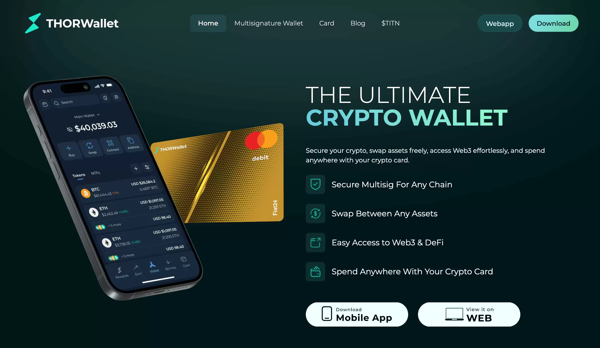 THORWallet (TITN)币是什么？TITN代币的用途、空投指南介绍