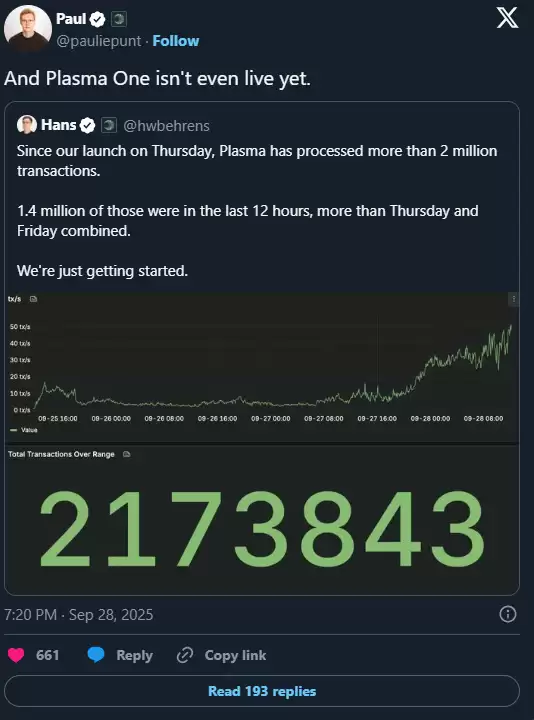 Plasma（XPL)币能否超越 TRON？一文解析新一代稳定币公链的崛起之路
