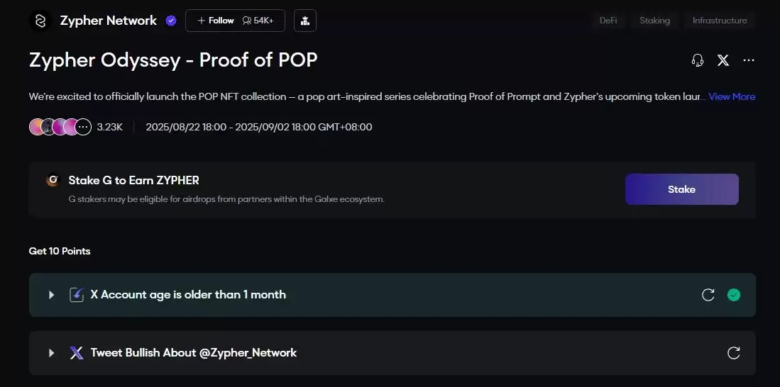 早期空投项目:Zypher Network免费铸造NFT,o1.exchange领OG徽章