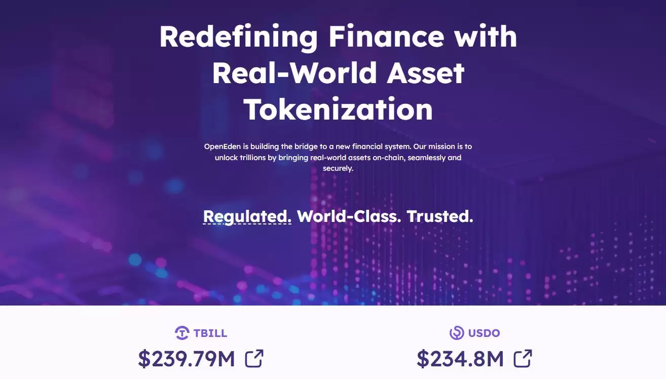 OpenEden（EDEN)币是什么？代币经济学、上线币安HODLer空投介绍