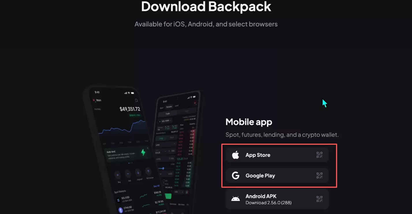 Backpack交易所账号注册、充值、提币、合约交易操作图文教程