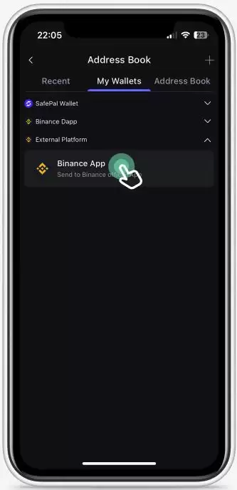 如何在SafePal软件wallet中快速将加密货币充值到币安App？