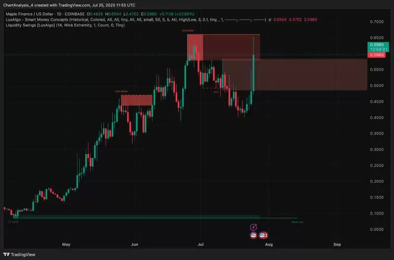 Maple Finance(SYRUP币)是什么？价格能涨到多少？SYRUP币价格预测(2025.7.26)