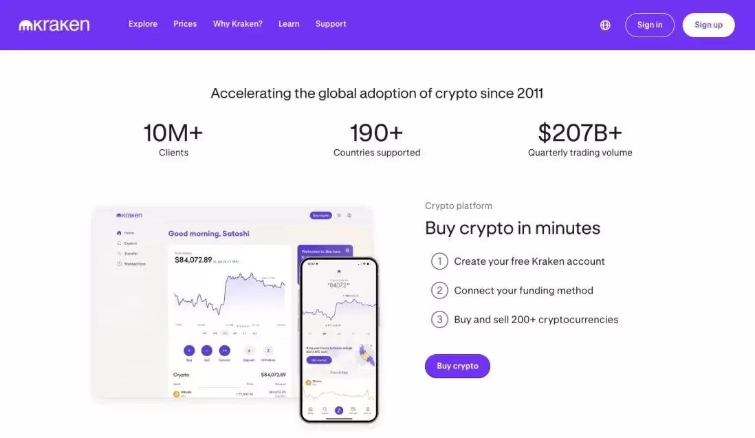 Kraken交易所 回顾:费用、监管、优点和安全