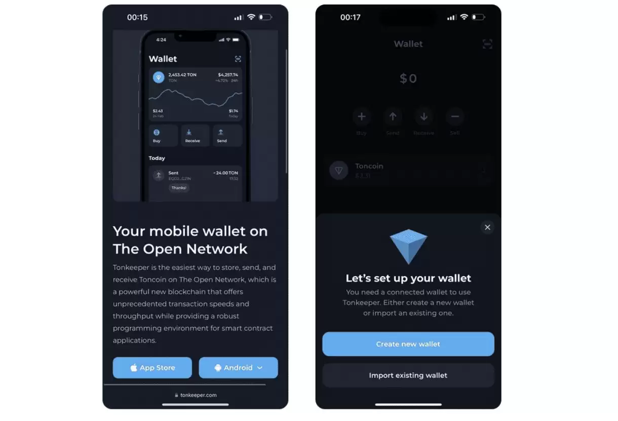 如何为TON生态系建立并设定Tonkeeperwallet？wallet设置指南