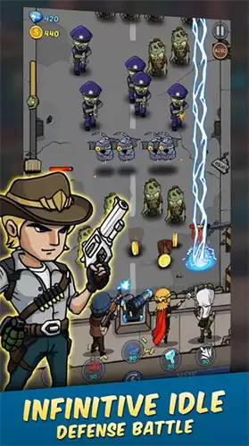 僵尸战争空闲防御