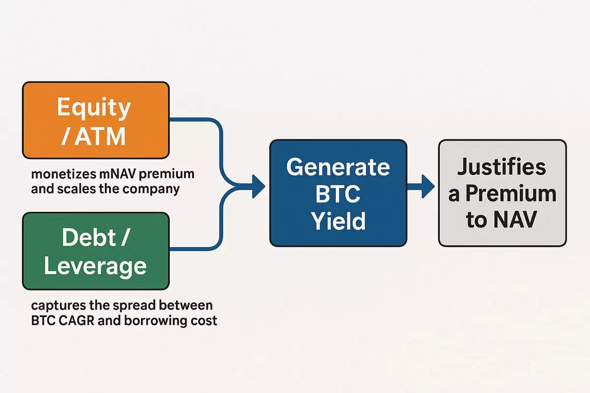 比特币储备公司：为何要花2美元买1美元的BTC？