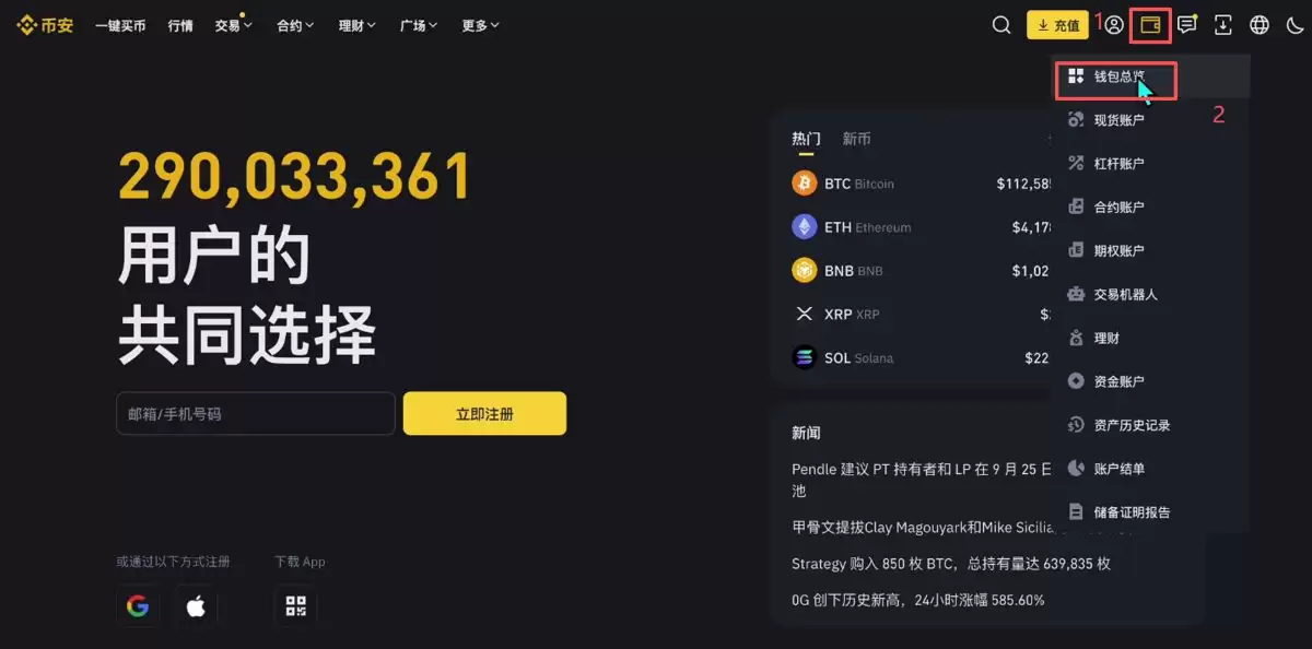 Bybit（电脑版/网页版）交易所充值和提现操作方法_图2
