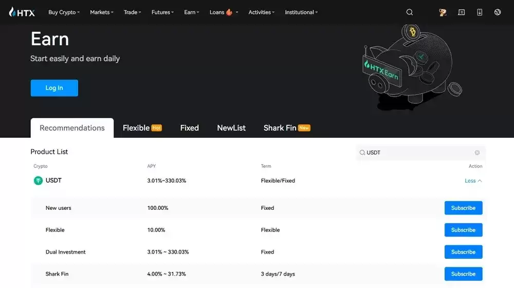 2025年最佳Tether(USDT) 收益平台大盘点