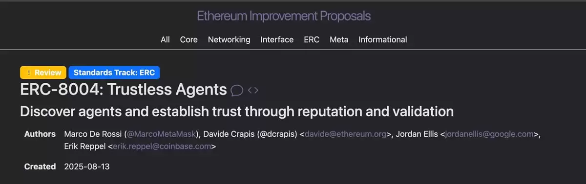 接棒x402？ERC-80040协议是什么？ERC-8004叙事下的受益项目介绍