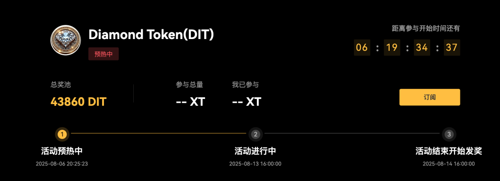 Diamond Token(DIT币)是什么？如何领取空投？DIT币代币经济与空投指南