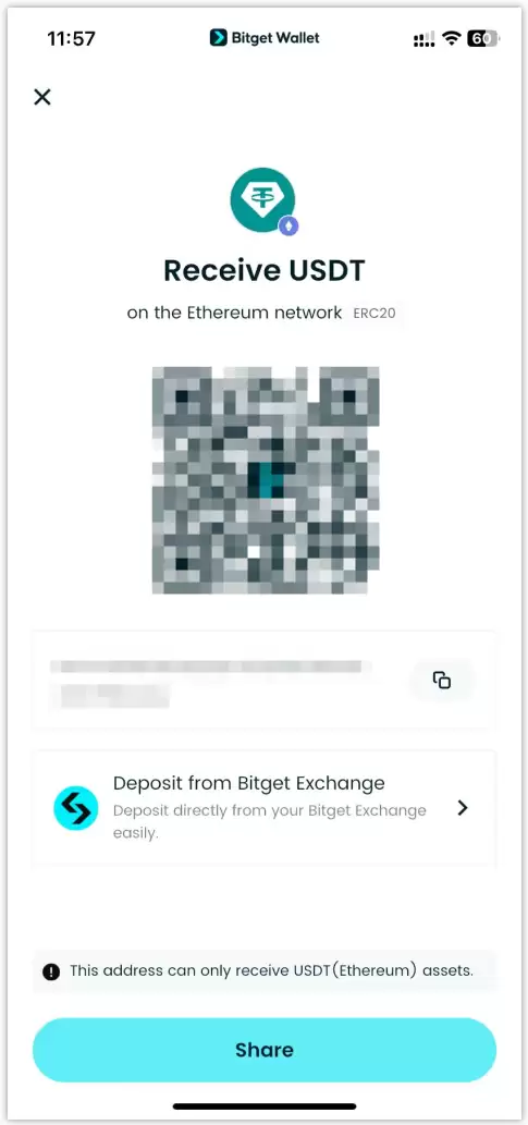 如何向 Bitget Wallet 充值加密货币？（2025年指南） image 3