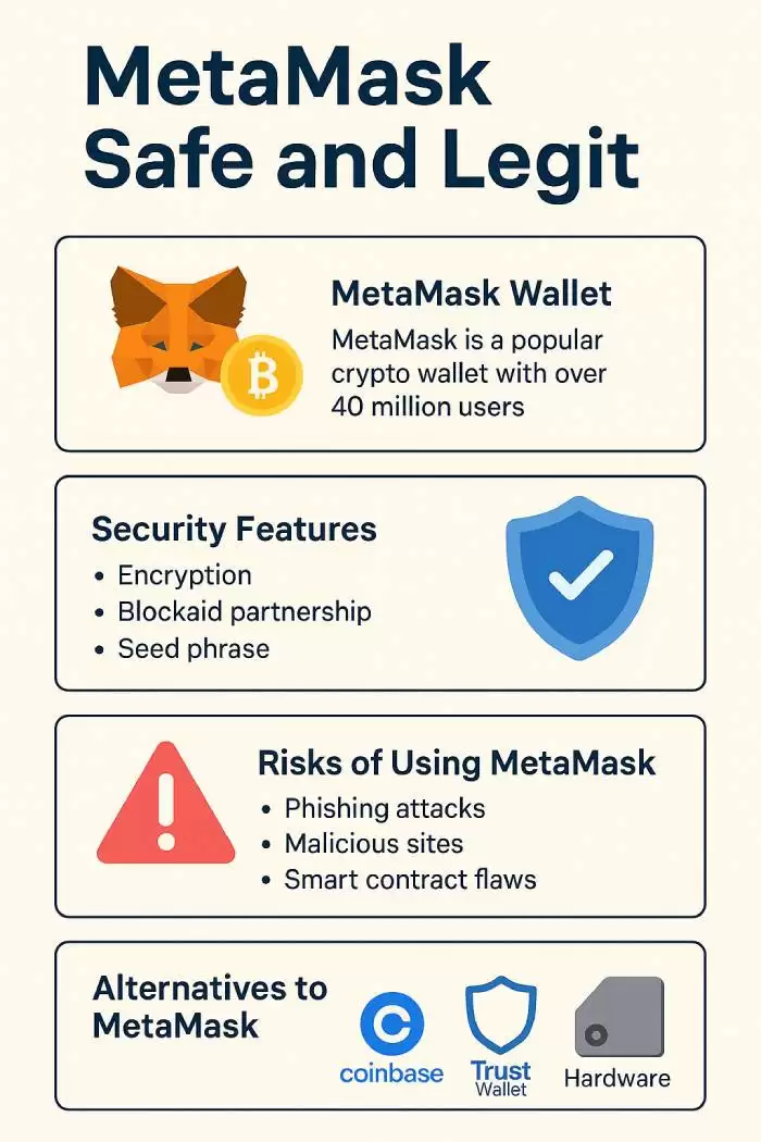 Metamask wallet评测:安全合法吗？优点、风险介绍（2025年）