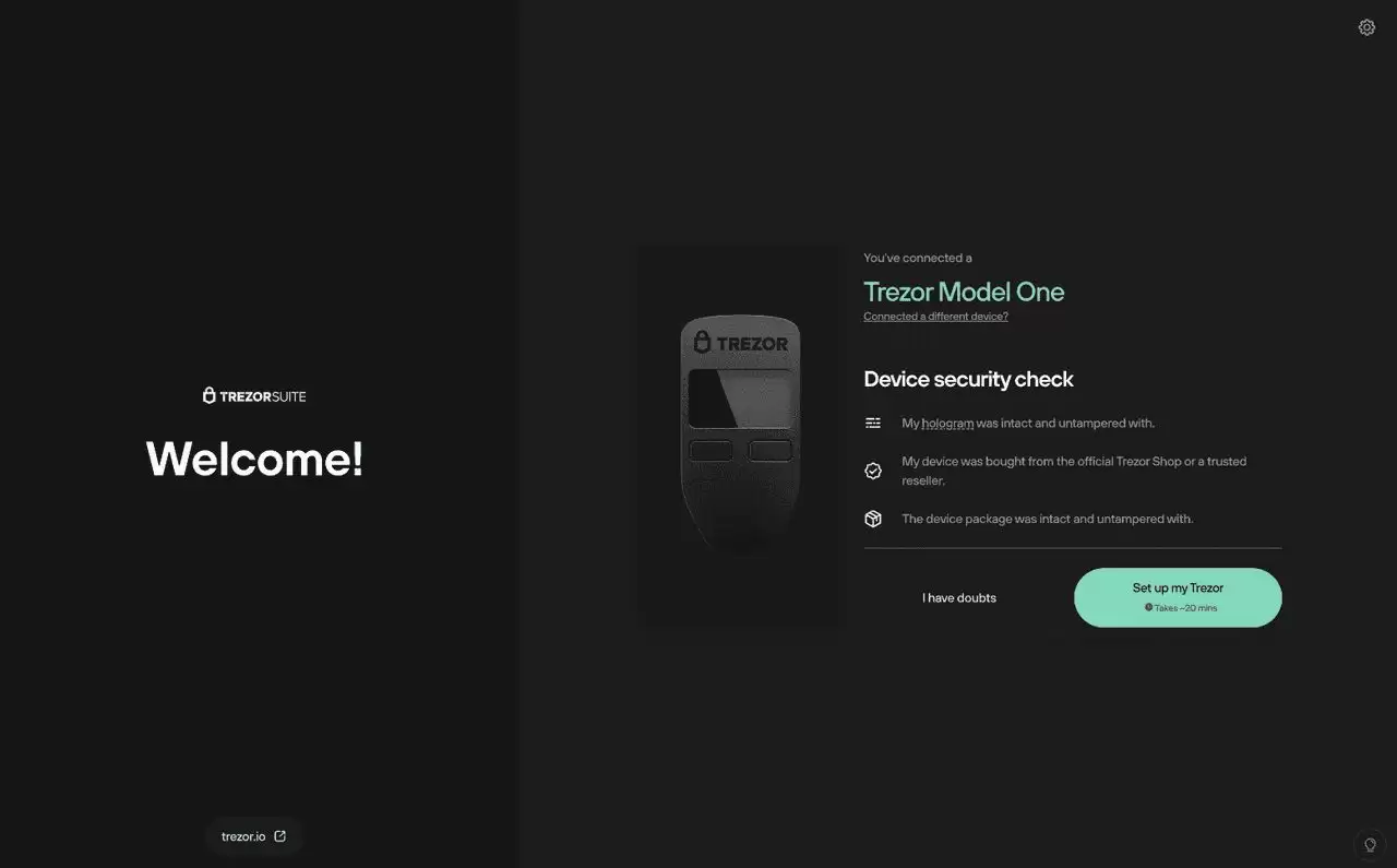 什么是Trezor Model One wallet？如何设置？功能、使用教学