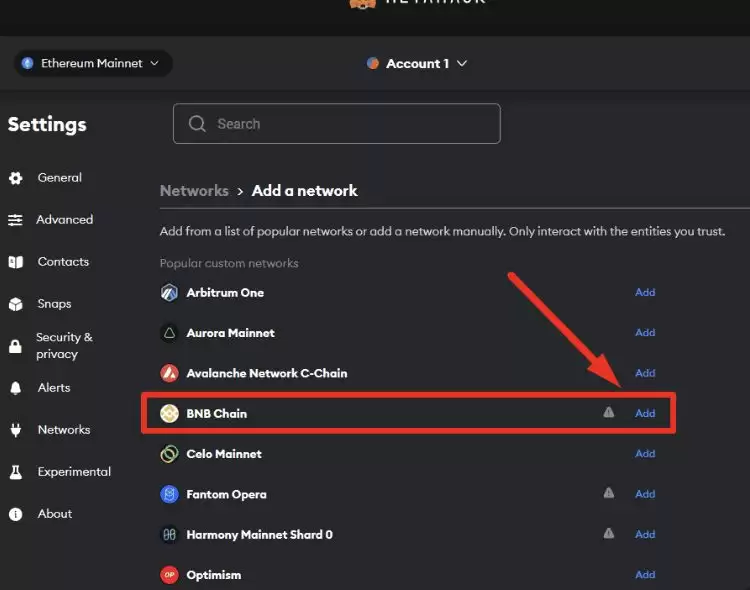 如何将MetaMaskwallet连接到BNB智能链(BSC)？一文分步过程指南