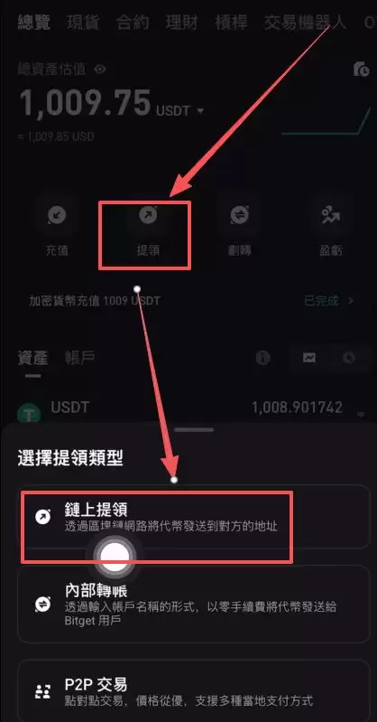 如何把Bitget资金提现？_图3