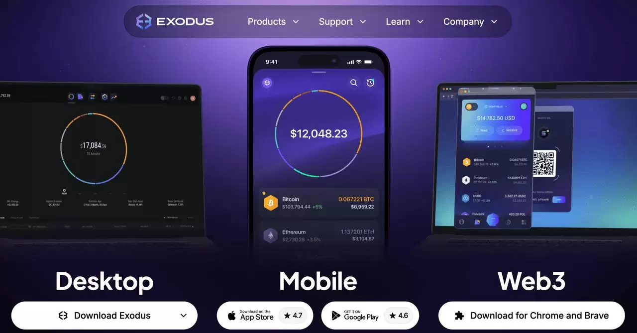 什么是 Exodus 加密货币wallet？有什么功能？如何设置？（web端/app端）