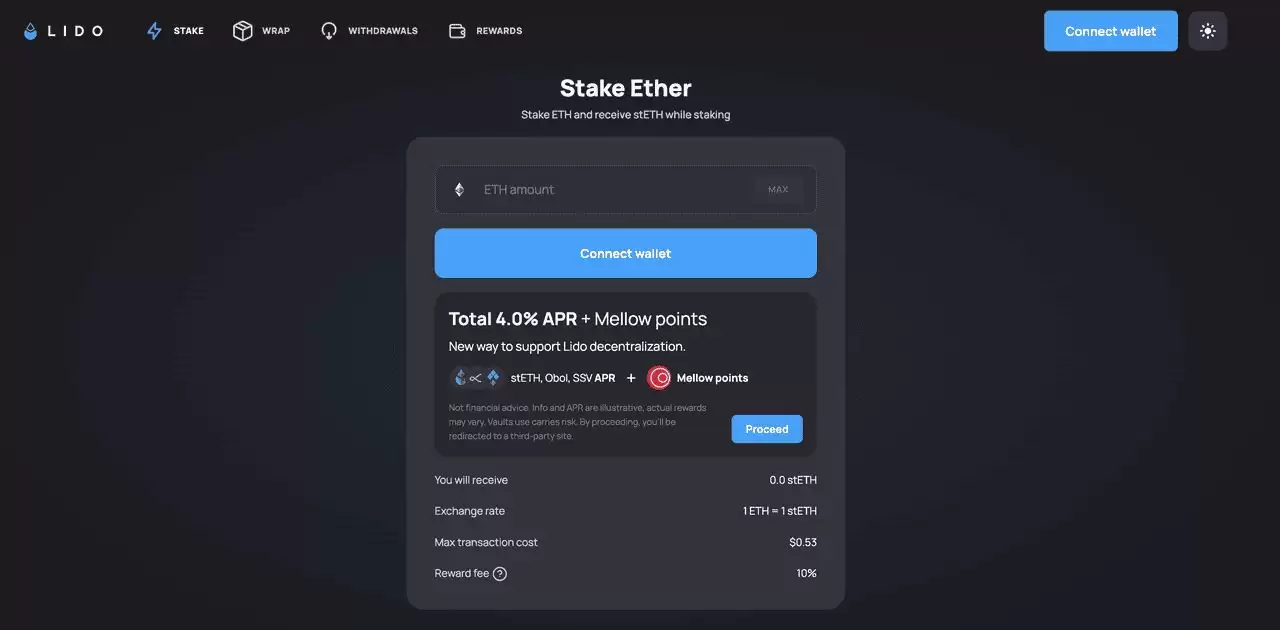 2025年Lido Ethereum 流动质押:如何质押ETH ？步骤指南