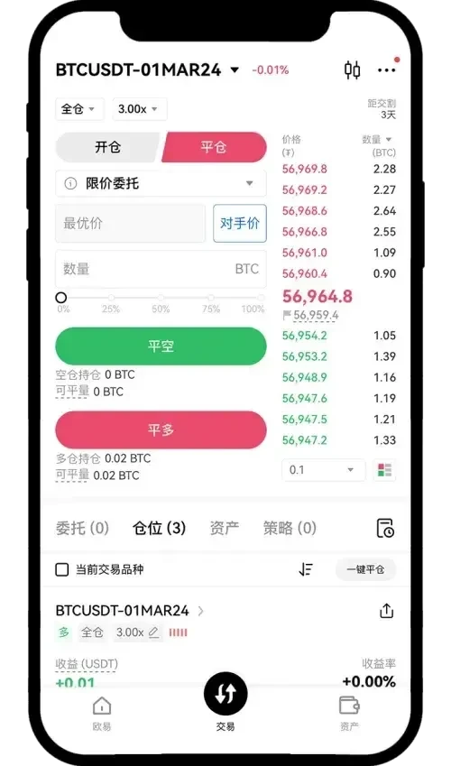 交割合约怎么玩？欧易交割合约新手操作指南 (App/Web端)