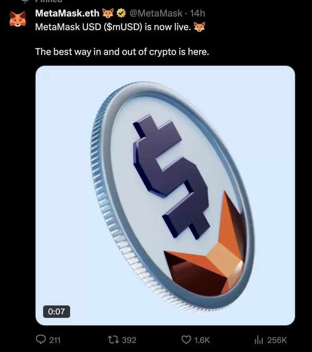 MetaMask USD(mUSD)币是什么？有什么特色？一文介绍