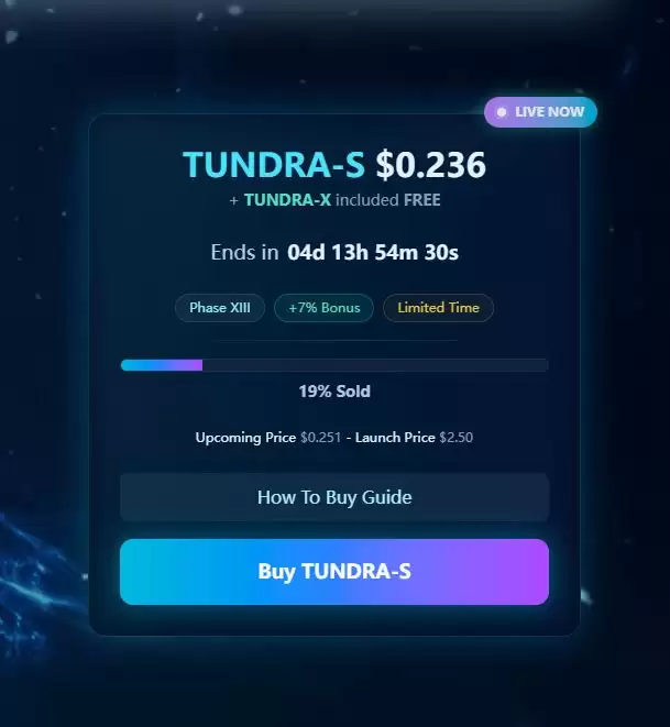 XRP Tundra (TUNDRA) 币是什么？TUNDRA代币经济学、路线图及预售指南