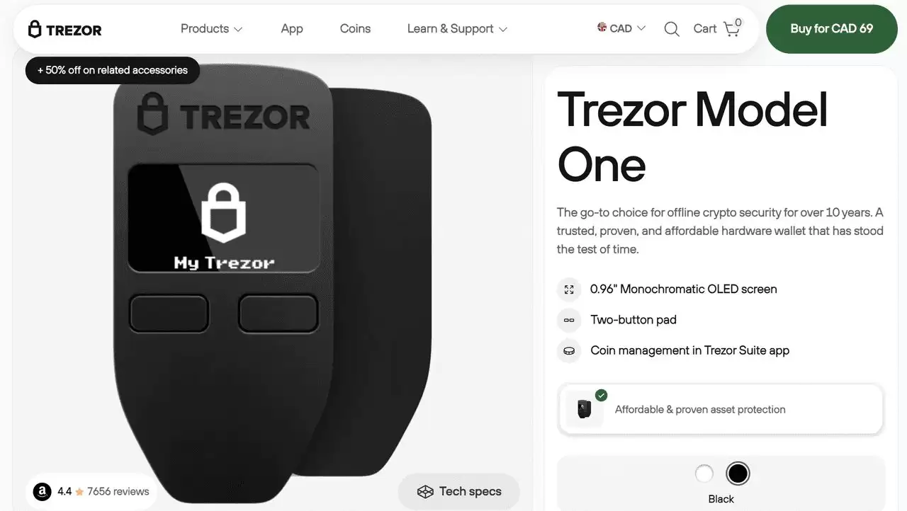 什么是Trezor Model One wallet？如何设置？功能、使用教学