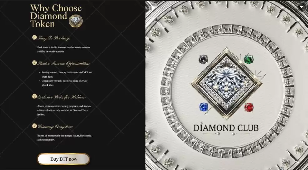 Diamond Token(DIT币)是什么？如何领取空投？DIT币代币经济与空投指南