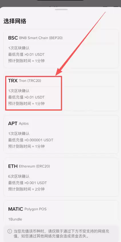 如何查看自己的币安wallet地址？_图3