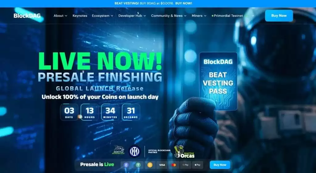 BlockDAG(BDAG)币是什么？何时上市？BDAG会是下一个百倍币吗？