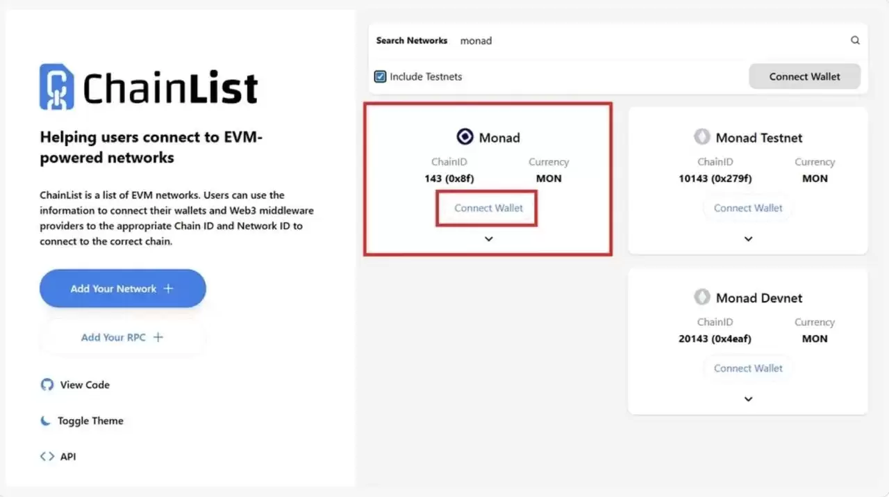 如何将 Monad (MON)币 连接到 MetaMask？安全吗？步骤指南