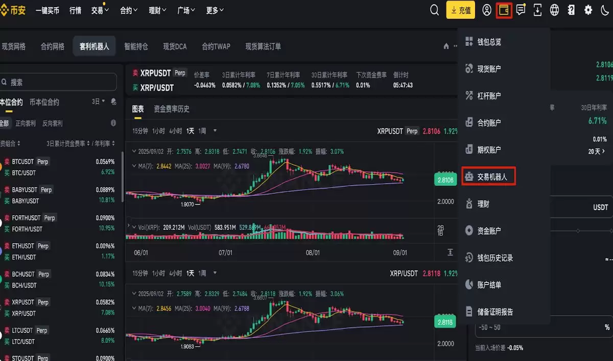 币安资金费率套利机器人介绍