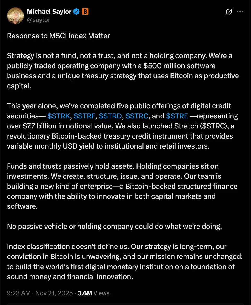 一文了解Strategy和比特币（BTC）支持者呼吁