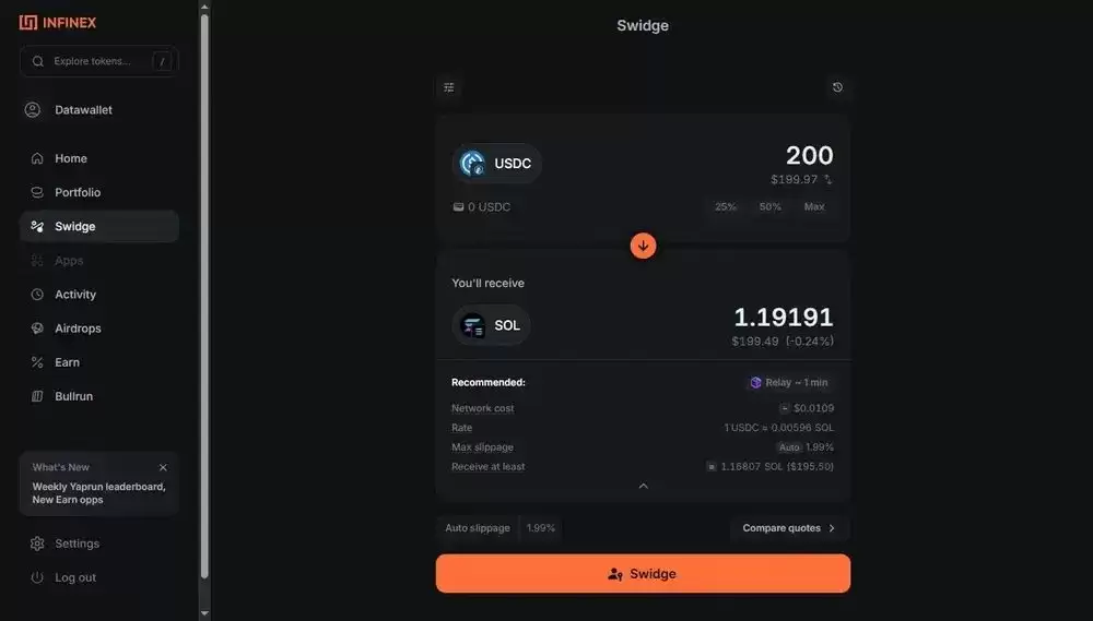 什么是Infinex？一文了解Infinex账户创建、奖励及风险