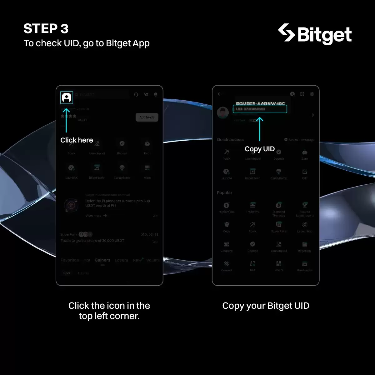 如何参与BOMB币空投？领取后,将BOMB币充值至Bitget交易所步骤教程