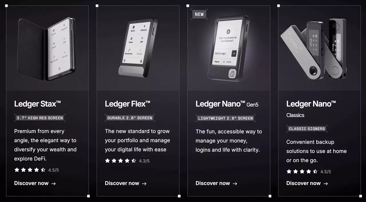 2. Ledger wallet